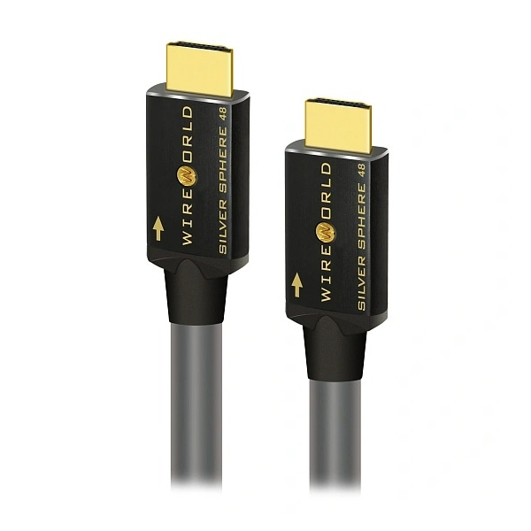 картинка HDMI кабель Wire World Silver Sphere HDMI 48 G, 2.1 Cable 1m Симпл дистрибьюшн