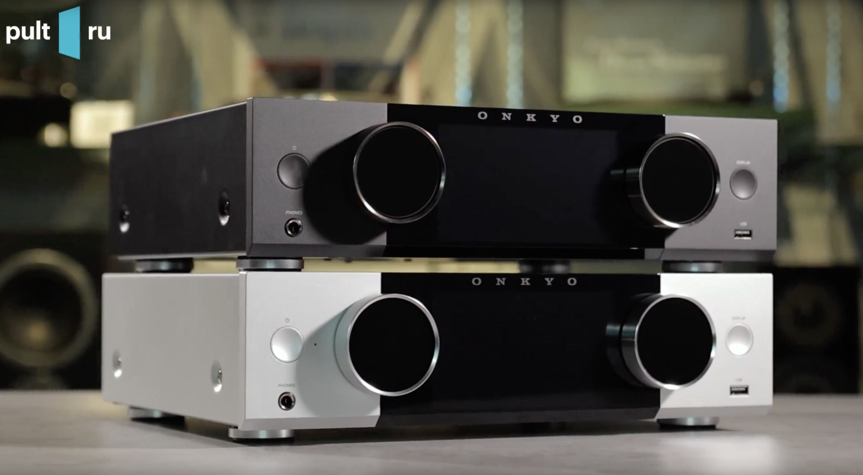 Onkyo Muse Y-50 и Y-40 — новейшие компактные усилители со стримером и стрелочками.