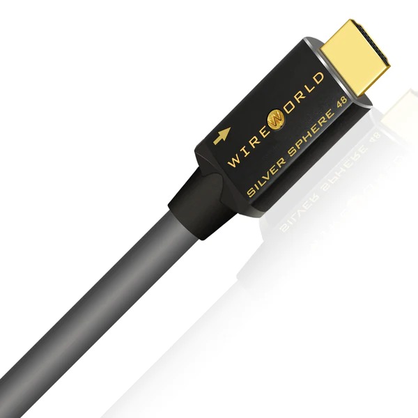 картинка HDMI кабель Wire World Silver Sphere HDMI 48 G, 2.1 Cable 1m Симпл дистрибьюшн